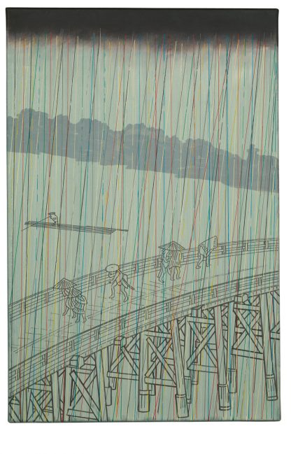 Udo Kaller | Regenschauer auf der Ōhashi-Brücke