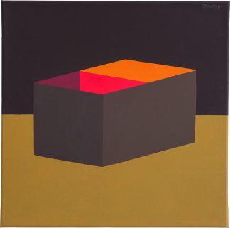 Udo Kaller | Rot-Orange in Braun
