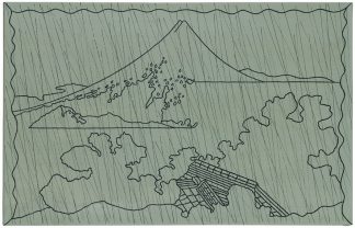 Udo Kaller | Regen über dem Zen-Tempel von Aoyoma